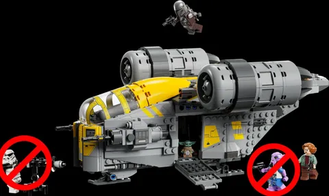 Star Wars LEGO 75447 The Mandalorian & Grogu The Razor Crest READ DESCRIPTION 