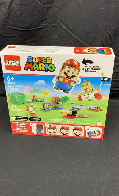 NEW/FACTORY SEALED Lego Super Mario Adventures w/ Interactive LEGO Mario #71439