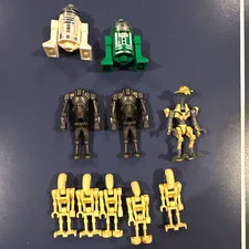 LEGO Star Wars Minifigure Lot R2-D2 General Grievous Battle & Super Battle Droid