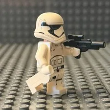LEGO Star Wars First Order Stormtrooper Minifigure sw0905 (Set 75256) w/ Weapon