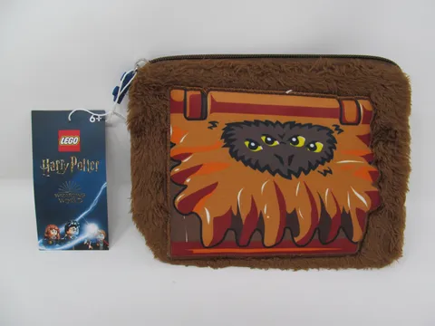 LEGO Harry Potter Pencil Case Monster Book Of Monsters new, 7.75" by 6"