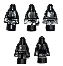 LEGO Minifigure Accessories Lot Black Cape Hood Trophy Parts Lot of 5