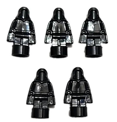 LEGO Minifigure Accessories Lot Black Cape Hood Trophy Parts Lot of 5