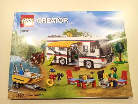 Instruction Book Only For LEGO CREATOR Vacation Getaways 31052 