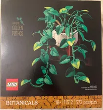 Lego 11512 Botanicals Collection Hanging Golden Pothos Plant Set: 372 Pcs - NEW