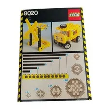LEGO Technic 8020 Universal Building Set Vintage 1984 Building Instructions Manu