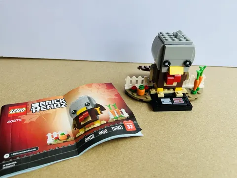 LEGO Brickheadz Turkey Complete Set with Manual No box