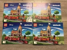 LEGO 71044 Disney Train  & Station Instruction Manuals Only  ALL 1, 2, 3,4 EUC 