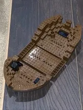 LEGO Pirates LOT: boat hull only from 6274, 6285 Pirate Ship Clipper