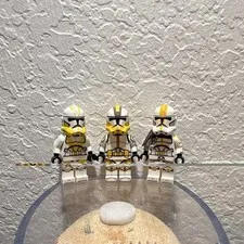 GCC Custom LEGO Star Wars Yellow 327th Clone Troopers Lot mint condition 