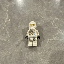 LEGO Ninjago Zane DX Minifigure White Dragon Suit njo0018 NO CRACKS