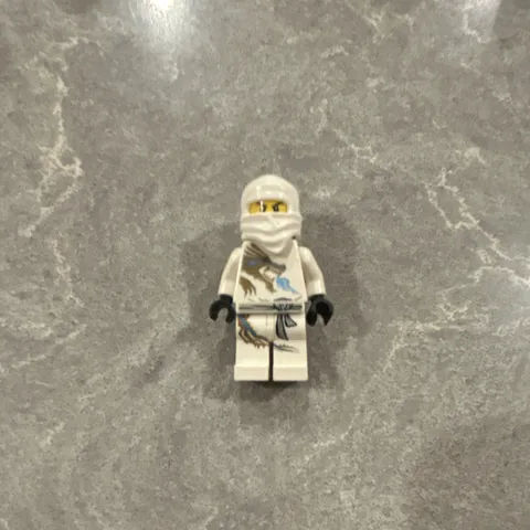 LEGO Ninjago Zane DX Minifigure White Dragon Suit njo0018 NO CRACKS