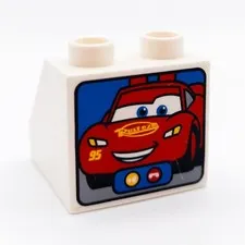 LEGO DUPLO Theme Brick Cars Lightning McQueen Video Phone Screen 6474pb43