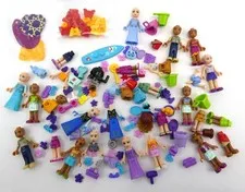 Lego Friends Lot of Miscellaneous Minifigure Parts & Accessories