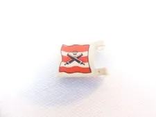 Lego 2x2 stud count Flag with Crossed Cannons on full flag image 2335pb002