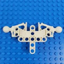 LEGO Bionicle WHITE Toa Inika Torso Shoulders Section Replacement Part 53545