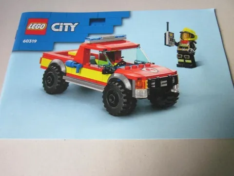 Lego Building Instructions Instruction City 60319 Fire Station Pick Up Fireguard
