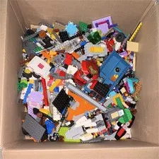 LEGO Bulk Lot Mixed Bricks Pieces & Parts, —10lb— !!!!!#4