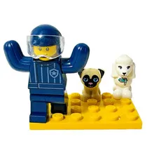 LEGO City Police Dog Trainer Bite Suit Minifigure cty1526 60369