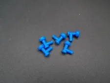 LEGO - 5x - Tap - Tap - Building Block - 1x1 - Blue - 4599a