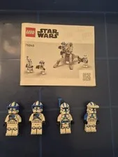 lego 75345 501st clone troopers: 4 Minifigs and Manual Only. NO other Parts. 