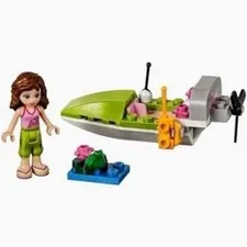 Lego Friends Jungle Boat 30115 Retired Collectible