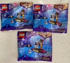 Lot of 3 Lego Friends Pop Star Red Carpet 30205 New Sealed Polybag