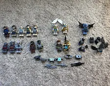 LEGO Legends of Chima Minifigure Lot w/ Accessories Parts Wings Helmets Weapons