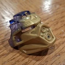 LEGO BIONICLE Onua Mask Gold Plastic with Translucent Purple