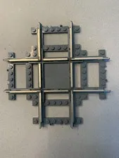 Retired LEGO Train Track and Vintage Track Crossing