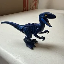 LEGO Movie 2 Jurassic World Dark Blue Raptor From Set #70835 #70826 Velociraptor