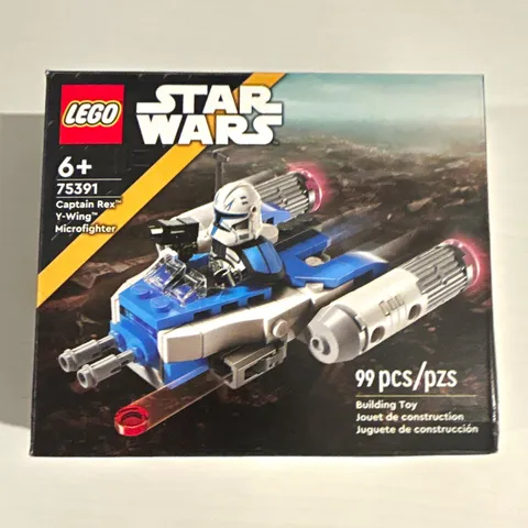 LEGO Star Wars 75391 Captain Rex Y-Wing Microfighter 99pc Set 6+