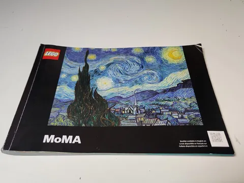 LEGO MoMA 21333 Van Gogh The Starry Night Instruction Manual Book Only