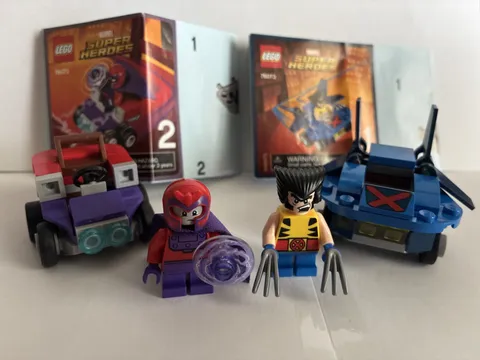 Lego Set 76073 Marvel Super Heros Mighty Micros: Wolverine Vs. Magneto