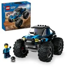 LEGO City Blue Monster Truck Toy Present Block Boys Girls Children 4 Years Old 5