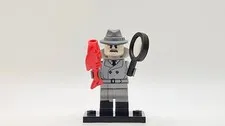LEGO minifigure Film Noir Detective col25-1 col424 CMF Series 25 red herring