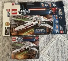Star Wars Lego X Wing Fighter 9493 BOX AND INSTRUCTIONS ONLY No Bricks