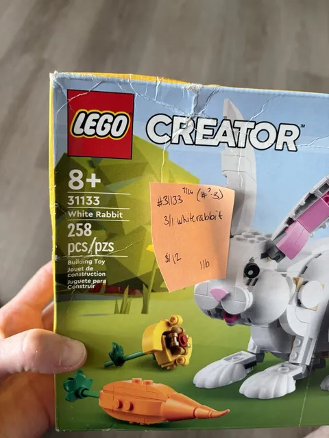 LEGO Creator 31133 White Rabbit 3-in-1