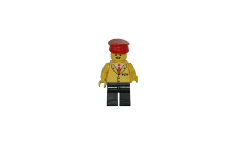Lego® TRAIN Railway 9V RC Minifig Conductor Engine Driver YELLOW