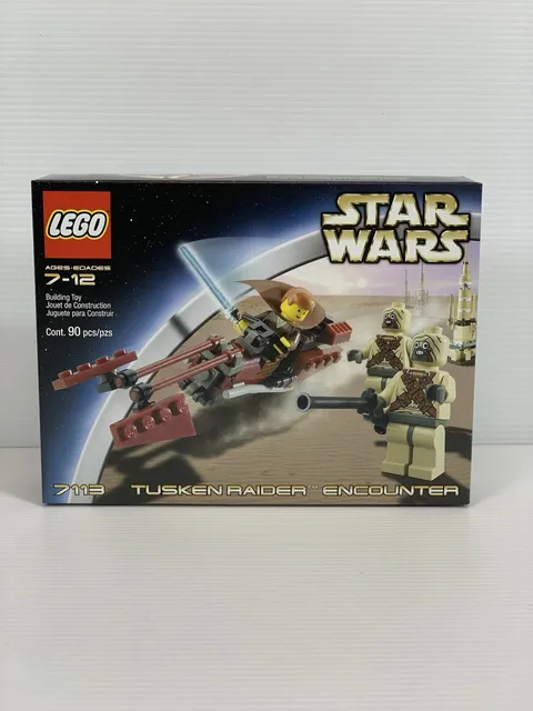 2002 LEGO 7113 Star Wars TUSKEN RAIDER ENCOUNTER - Anakin - 90 Pcs - NEW Sealed