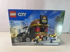 LEGO City Burger Truck 60404 Retired Building Set Sealed New Box Fast Shipping!!