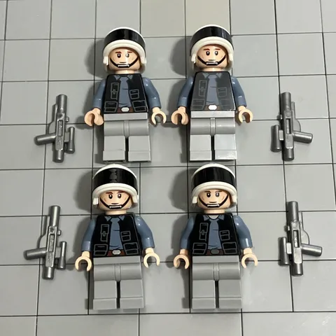 LEGO Star Wars Rebel Fleet Trooper Minifigure LOT of 4 H2 65