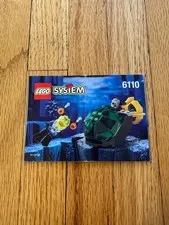 Lego Aquazone Solo Sub (6110) Instruction Booklet Only