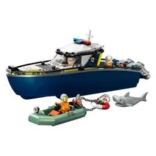 LEGO City Police Boat Chase Building Set (264 6+)