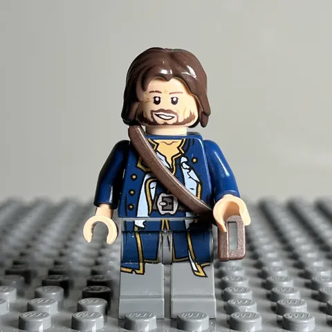 Lego Pirates of the Caribbean Minifigure Admiral Norrington poc005 4183 1Q
