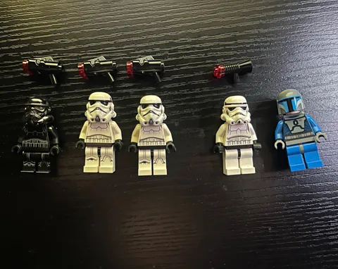 LEGO Star Wars Stormtrooper Minifigures Lot (5) (Read Description!!!)