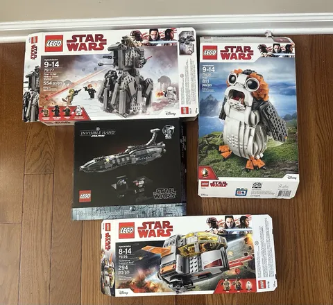 LEGO Star Wars Empty Box Lot 75177 75230 75176 75377 Box Only