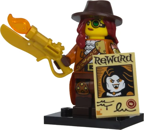 LEGO Series 29 Monster Hunter Minifigure with Wanted Poster Gun Blade Set 71052