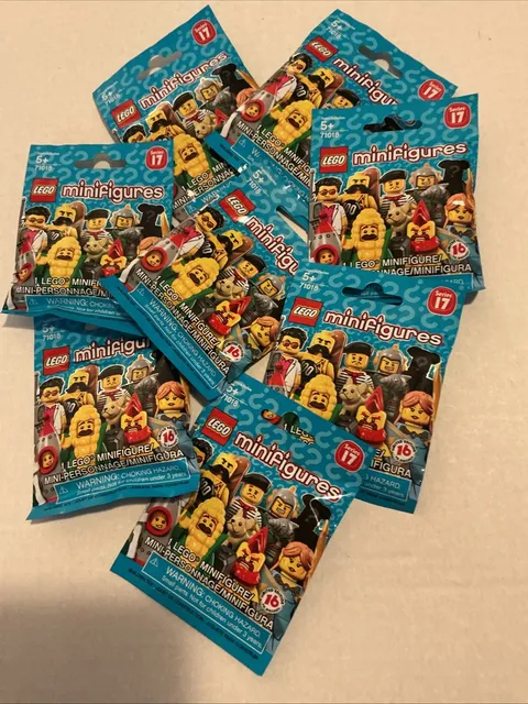 Lot Of 8 Lego Minifigures Series 17 ~ New & Sealed