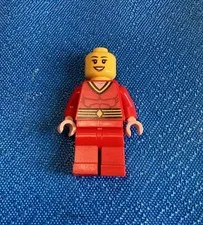 LEGO City Town Girl Female with Smiling Face and Red Top